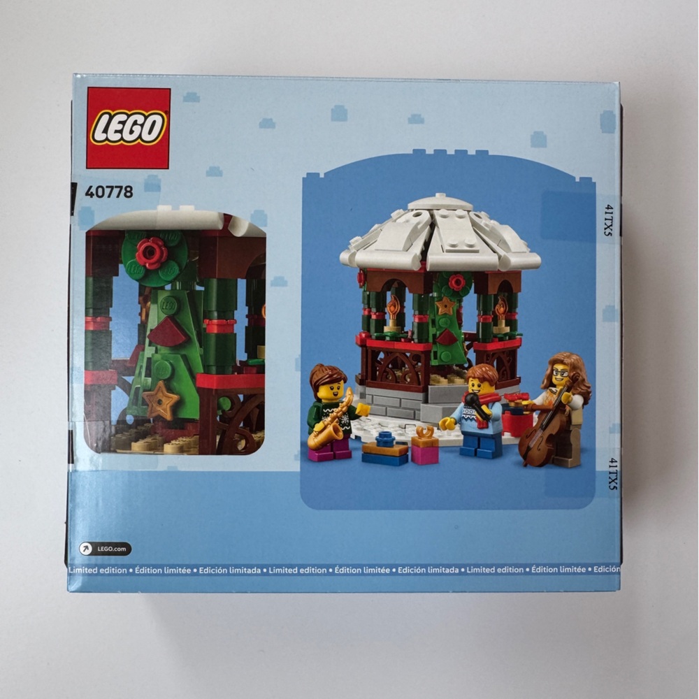 LEGO Winter Gazebo 245pcs Limited Edition 40778 - Picture 2 of 6